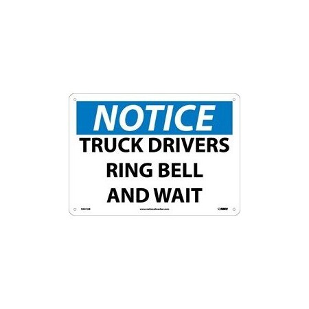 Nmc NOTICE, TRUCK DRIVERS PLEASE, N357R N357R